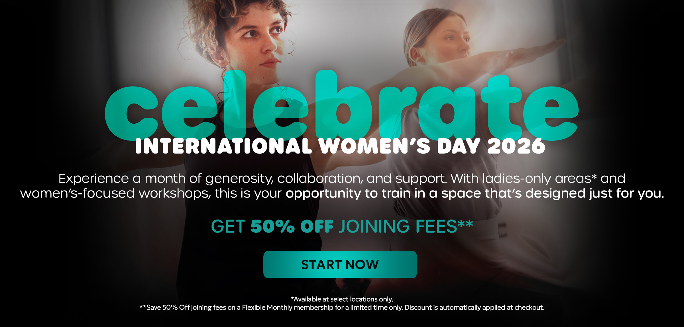 INTERNATIONAL WOMEN&rsquo;S DAY 2026. Step into a month of progress and support. Join a space designed for focus, with ladies-only areas* and specialised workshops.